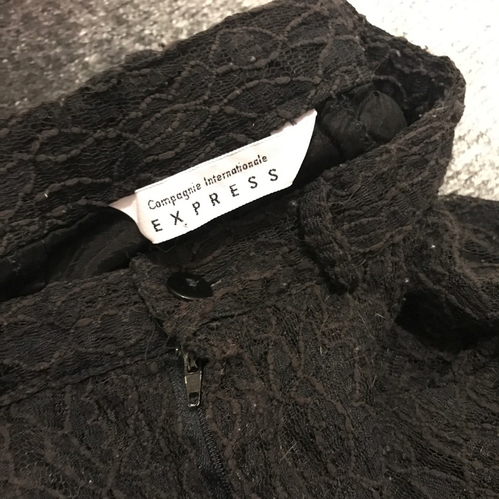 Vintage Express lace pants | size XS - Picture 4 of 5